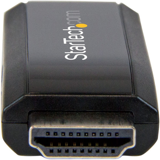 StarTech.com HDMI to VGA Converter with Audio - Compact Adapter - 1920x1200