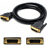 15ft DVI-D Single Link (18+1 pin) Male to DVI-D Single Link (18+1 pin) Male Black Cable For Resolution Up to 1920x1200 (WUXGA)