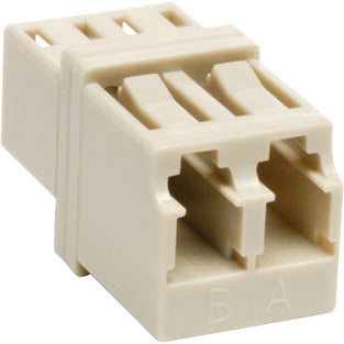 Tripp Lite Duplex Fiber Optic MMF Multimode Network Coupler LC/LC