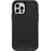 OtterBox Defender Rugged Carrying Case (Holster) Apple iPhone 12 Pro, iPhone 12 Smartphone - Black