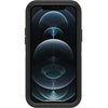 OtterBox Defender Rugged Carrying Case (Holster) Apple iPhone 12 Pro, iPhone 12 Smartphone - Black