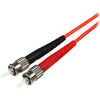 StarTech.com 5m Fiber Optic Cable - Multimode Duplex 50/125 - LSZH - LC/ST - OM2 - LC to ST Fiber Patch Cable