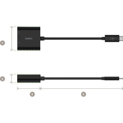 Belkin USB-C to Ethernet + Charge Adapter