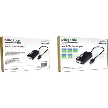 Plugable Up to 2048x1152 / 1920x1080 (Supports Windows 10, 8.1, 7, XP)