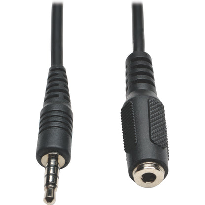 Tripp Lite 6ft Mini Stereo Audio 4 Position Headset Extension Cable 3.5mm M/F 6'