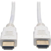 Tripp Lite 6ft High Speed HDMI Cable Digital Video with Audio 4K x 2K M/M White 6'