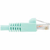 Tripp Lite 3ft Augmented Cat6 Cat6a Snagless 10G Patch Cable RJ45 M/M Aqua 3'