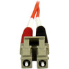 2m Fiber Optic Cable - Multimode Duplex 50/125 - OFNP Plenum - LC/LC - OM2 - LC to LC Fiber Patch Cable