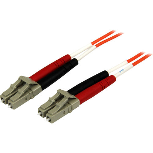 2m Fiber Optic Cable - Multimode Duplex 50/125 - OFNP Plenum - LC/LC - OM2 - LC to LC Fiber Patch Cable