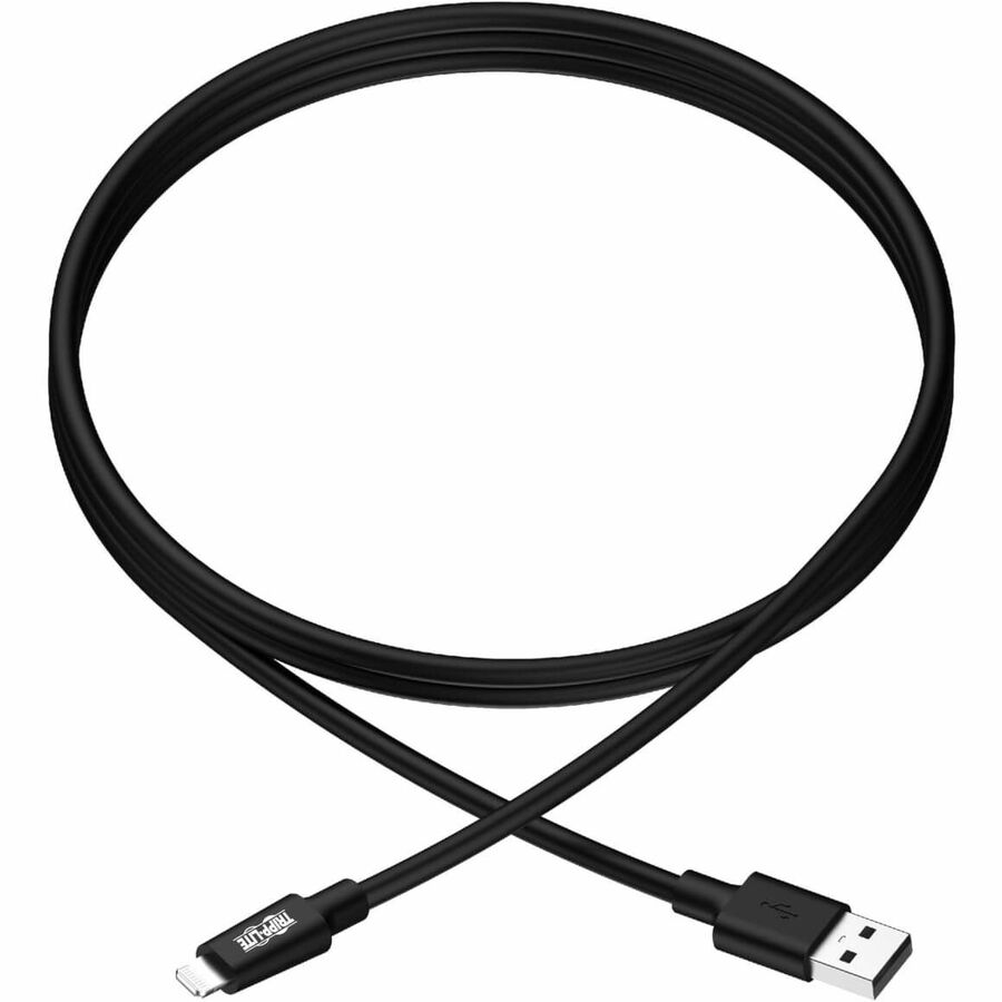 Tripp Lite 10ft Lightning USB/Sync Charge Cable for Apple Iphone / Ipad Black 10'