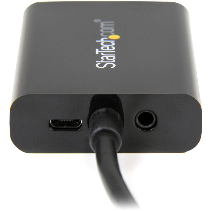 StarTech.com Micro HDMI&reg; to VGA Adapter Converter with Audio for Smartphones / Ultrabooks / Tablets - 1920x1080