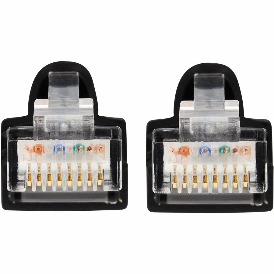 Tripp Lite 7ft Augmented Cat6 Cat6a Snagless 10G Patch Cable RJ45 M/M Black 7'