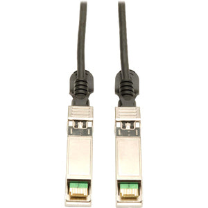 Tripp Lite 2M SFP+ 10Gbase-CU Twinax Passive Copper Cable SFP-H10GB-CU2M Compatible Black 6ft 6'