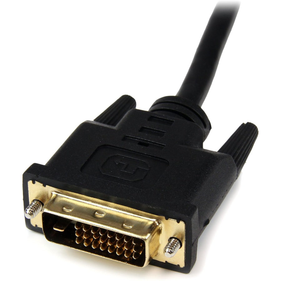 StarTech.com 8in HDMI&reg; to DVI-D Video Cable Adapter - HDMI Female to DVI Male