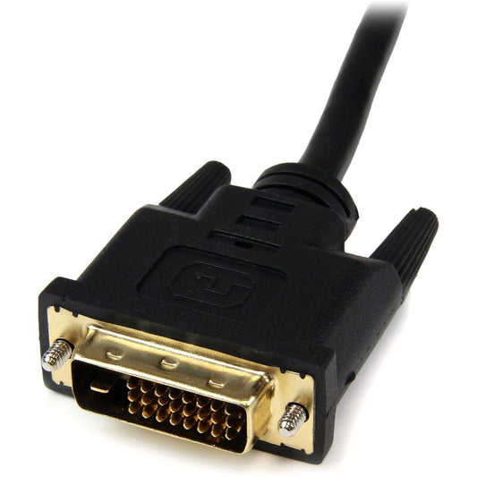 StarTech.com 8in HDMI&reg; to DVI-D Video Cable Adapter - HDMI Female to DVI Male