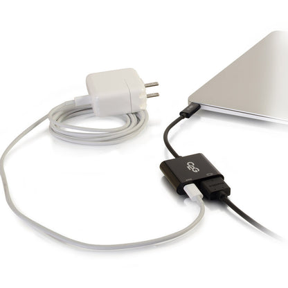 C2G USB C to 4K HDMI Adapter with Power Delivery
