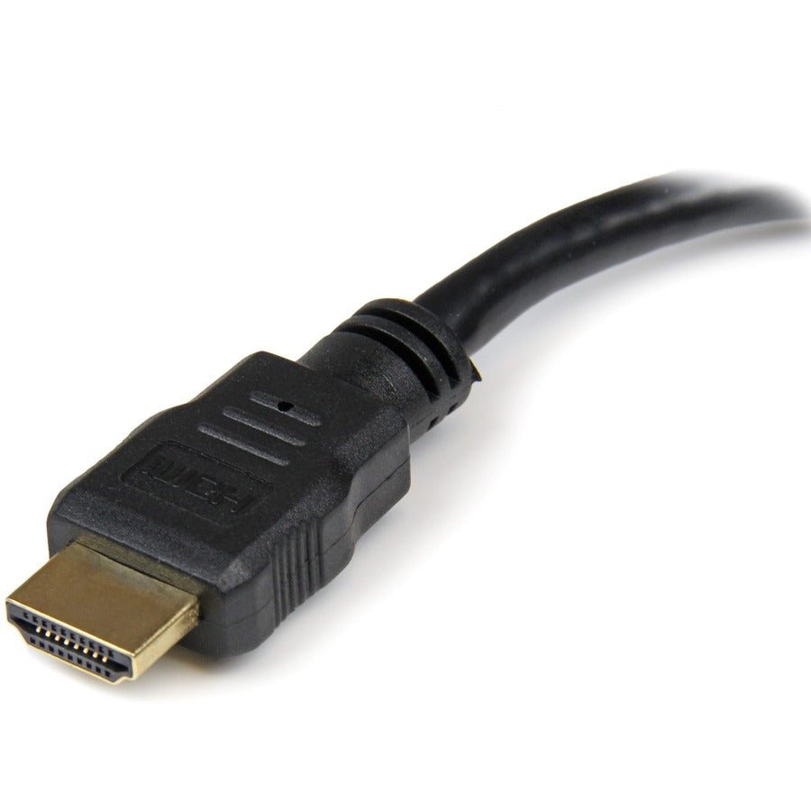 StarTech.com 8in HDMI&reg; to DVI-D Video Cable Adapter - HDMI Male to DVI Female