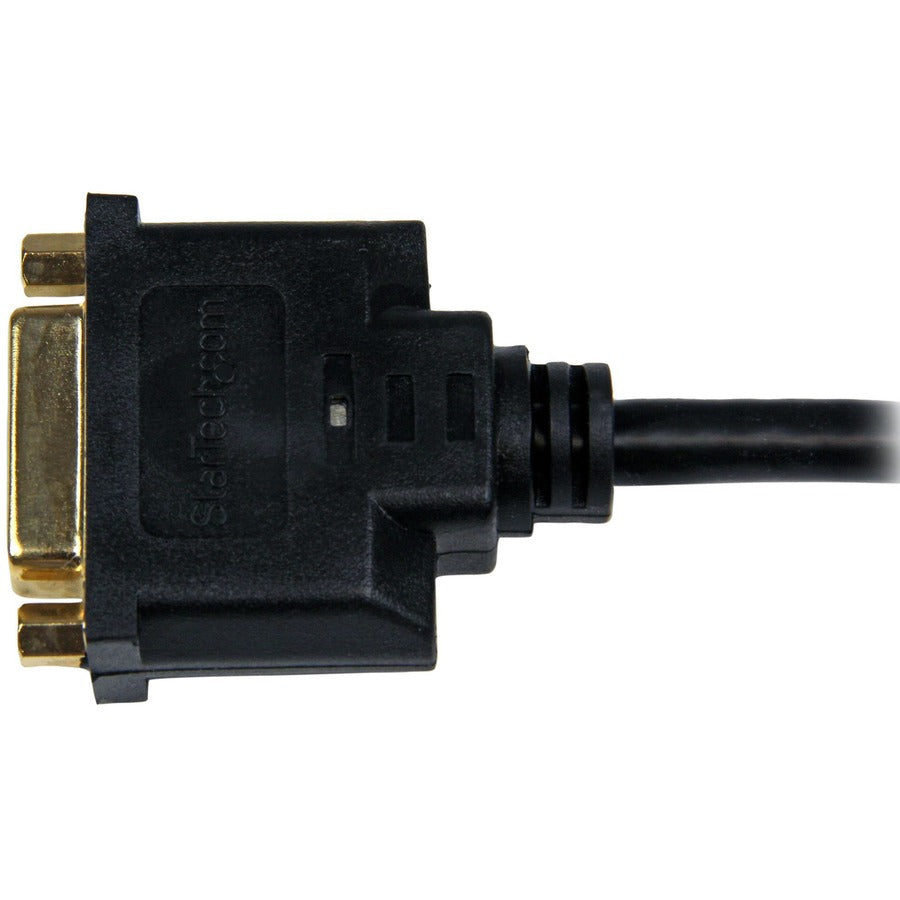 StarTech.com 8in HDMI&reg; to DVI-D Video Cable Adapter - HDMI Male to DVI Female