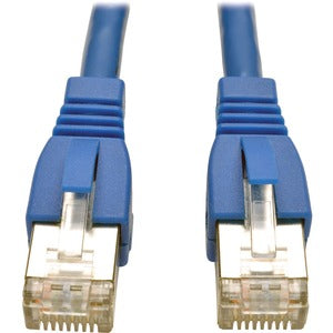 Tripp Lite 10ft Augmented Cat6 Cat6a Shielded 10G Patch Cable RJ45 M/M Blue 10'