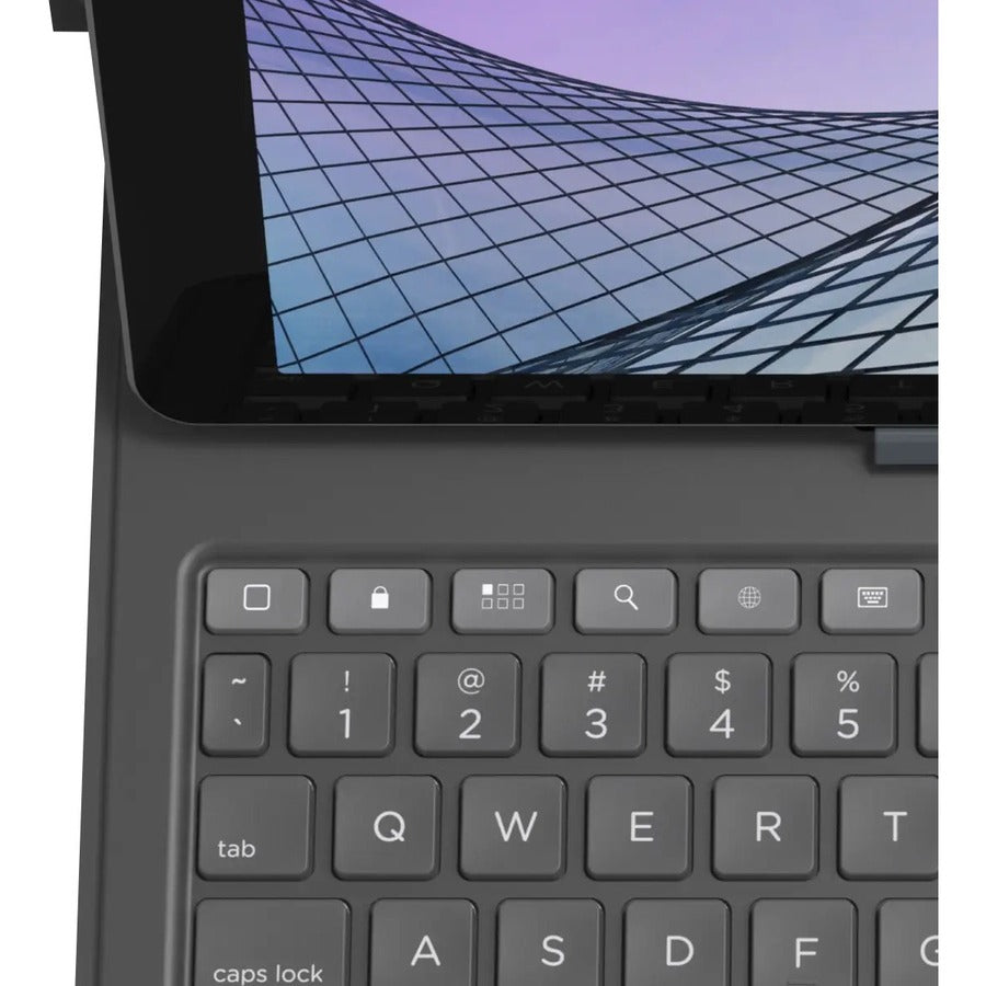ZAGG Messenger Folio 2 Keyboard/Cover Case (Folio) for 10.2" to 10.5" Apple iPad, iPad Air 3 Tablet - Black