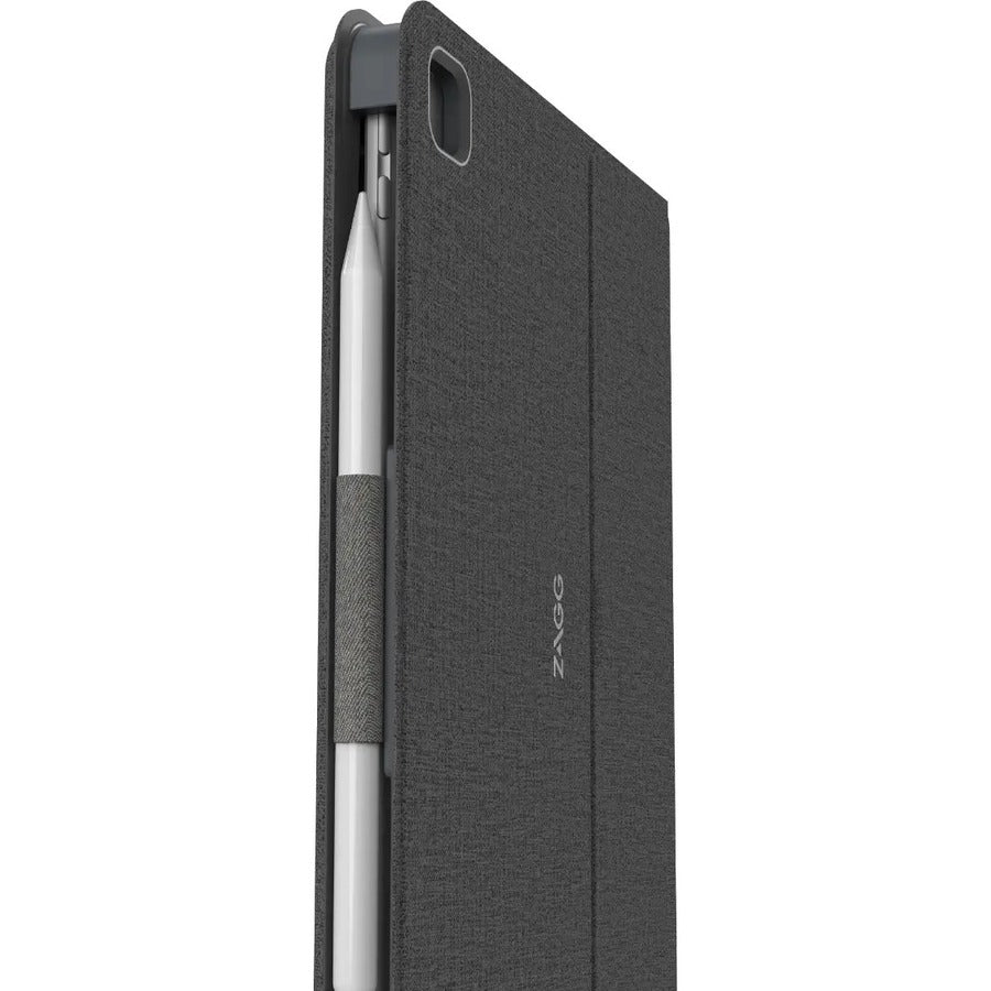 ZAGG Messenger Folio 2 Keyboard/Cover Case (Folio) for 10.2" to 10.5" Apple iPad, iPad Air 3 Tablet - Black