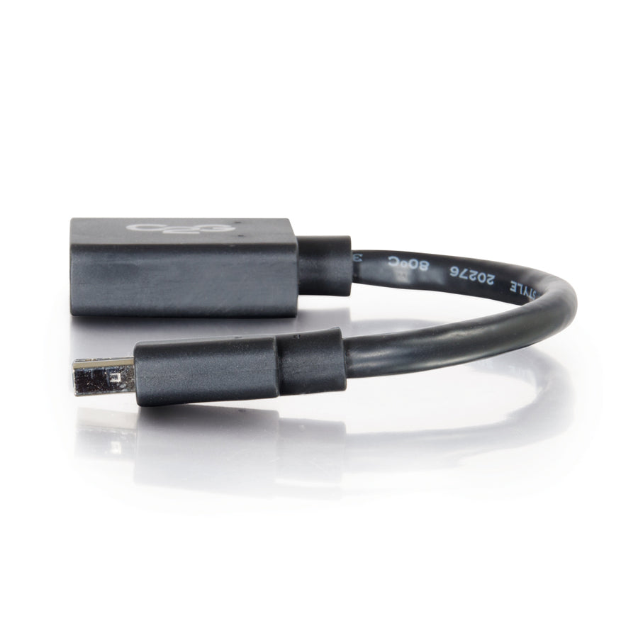 C2G Mini DisplayPort to DisplayPort Adapter - 6in Mini DP t DVI Converter