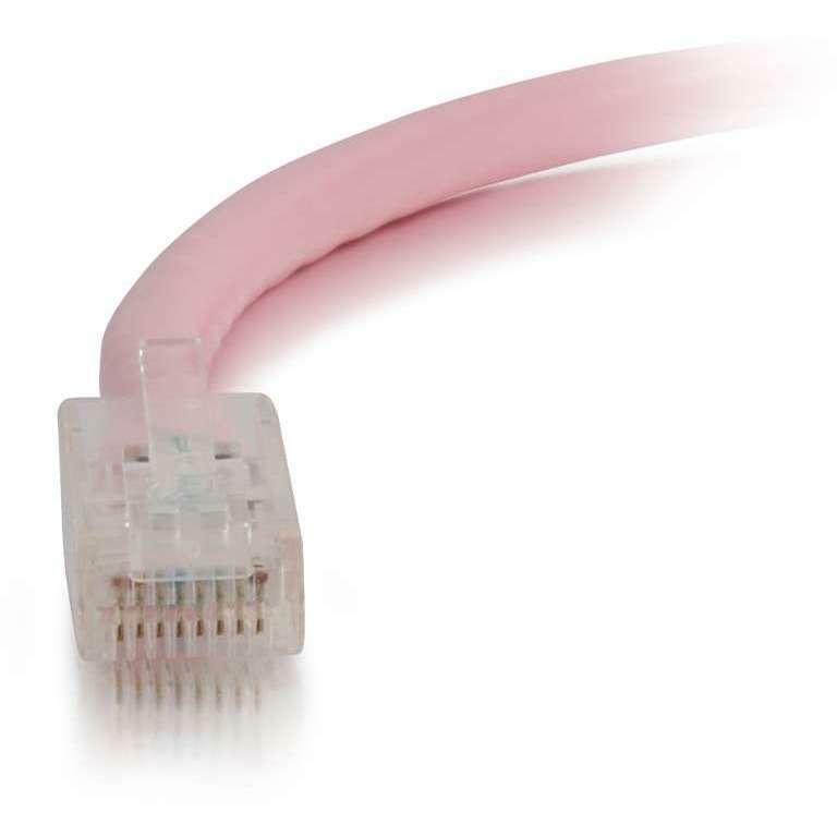 C2G-25ft Cat6 Non-Booted Unshielded (UTP) Network Patch Cable - Pink