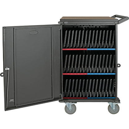Tripp Lite 45-Port AC Charging Cart Storage Station Chromebook Laptop Tablet Black