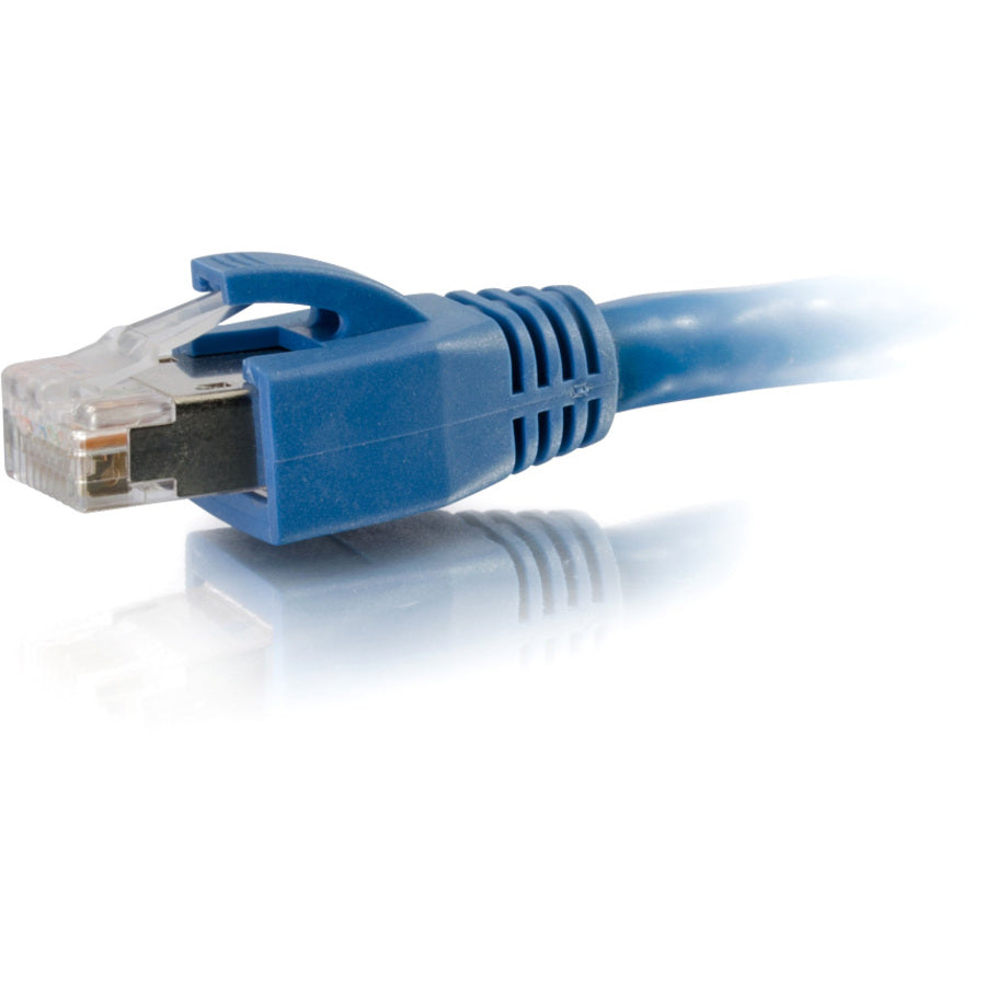 C2G 150ft Cat6 Ethernet Cable - Solid Snagless Shielded - Blue