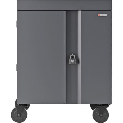 Bretford CUBE Cart 36, AC Charging, Charcoal Paint