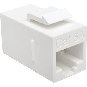 Tripp Lite Cat6a Straight-Through Modular In-Line Snap-In Coupler (RJ45 F/F)