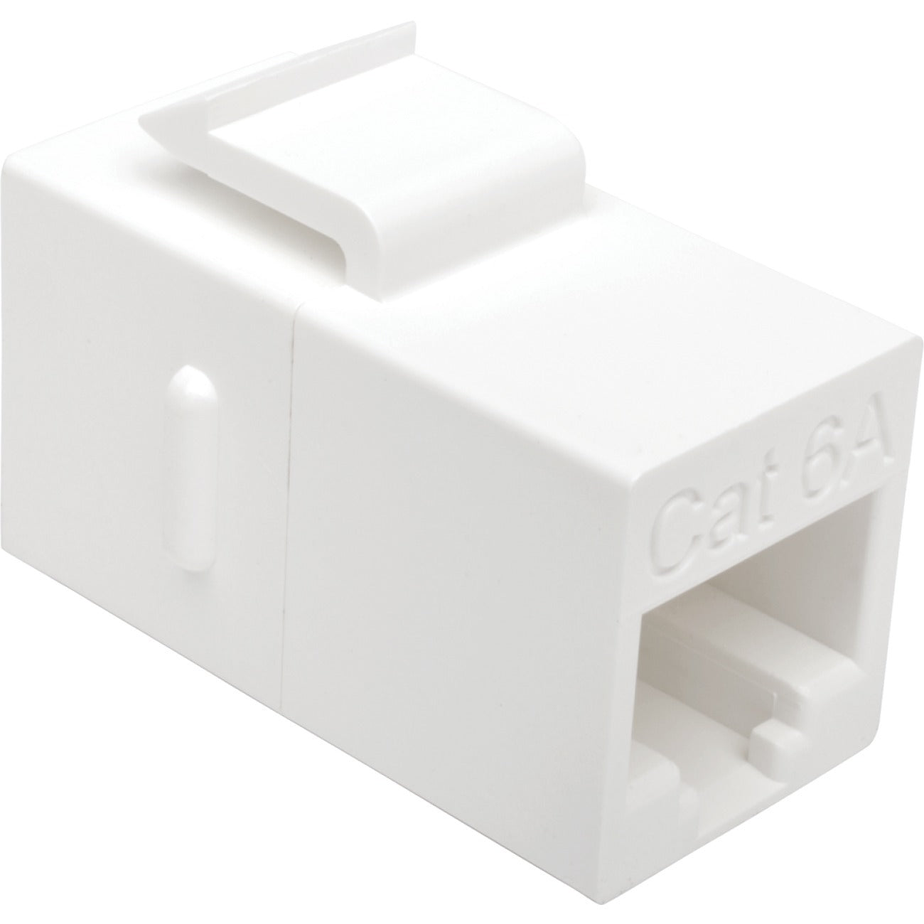 Tripp Lite Cat6a Straight-Through Modular In-Line Snap-In Coupler (RJ45 F/F)
