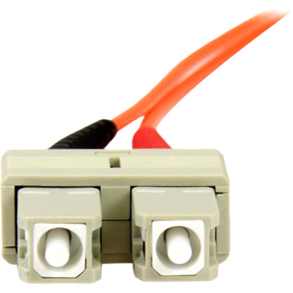 3m Fiber Optic Cable - Multimode Duplex 50/125 - OFNP Plenum - SC/SC - OM2 - SC to SC Fiber Patch Cable