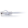 C2G-35ft Cat5e Snagless Unshielded (UTP) Network Patch Cable - White
