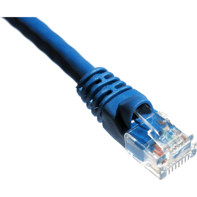 Axiom 1FT CAT5E 350mhz Patch Cable Molded Boot (Blue)