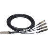 Axiom 40GBASE-CR4 QSFP+ to 4 10GBASE-CU SFP+ Passive DAC Intel Compatible 1m