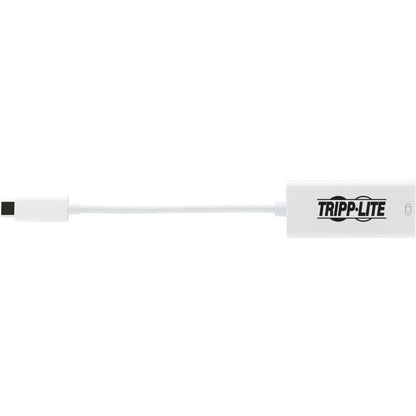 Tripp Lite USB C to Mini DisplayPort Adapter Cable w Equalizer 8K White USB C to mDP 6in