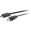 C2G 10ft USB C to USB B Cable - USB C 2.0 to USB B - M/M