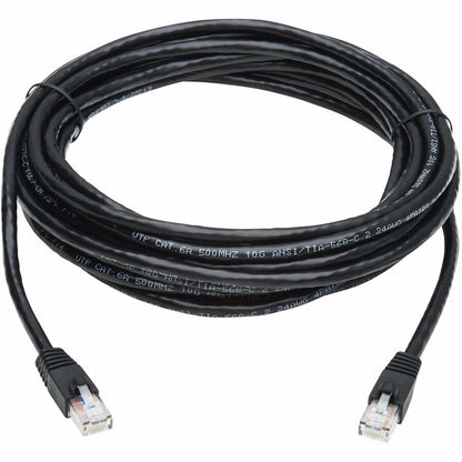 Tripp Lite 20ft Augmented Cat6 Cat6a Snagless 10G Patch Cable RJ45 Black 20'