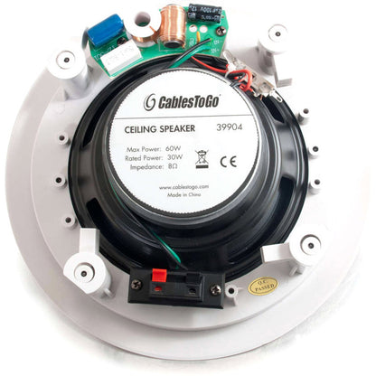 C2G Cables To Go 6in Ceiling Speaker - White