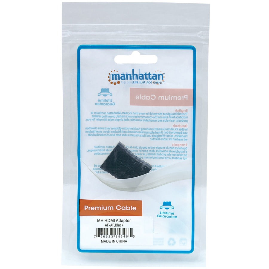 Manhattan HDMI A Female to A Female, Straight Connection