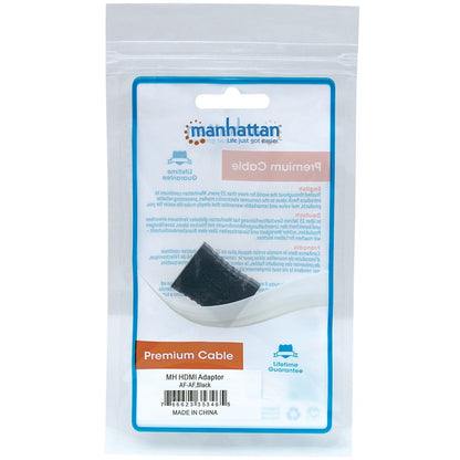 Manhattan HDMI A Female to A Female, Straight Connection