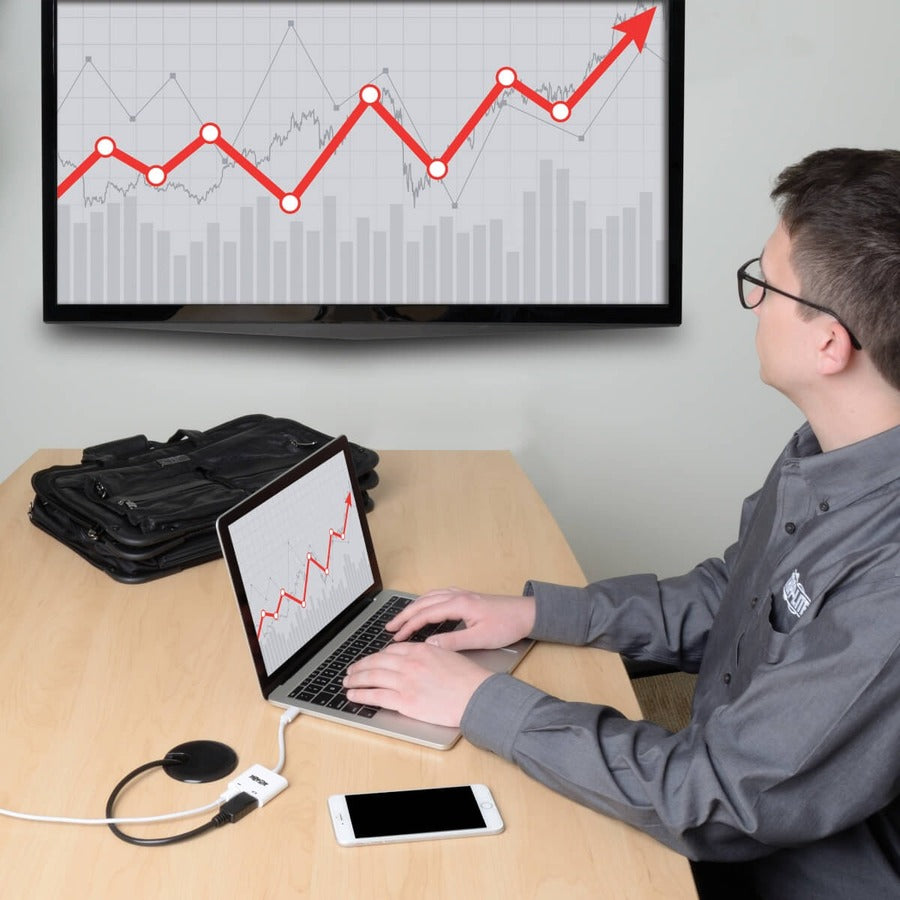 Tripp Lite USB C to DisplayPort Adapter Cable w Equalizer 8K 60W Charging