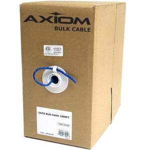 Axiom CAT5e Bulk Cable Spool 1000FT (Blue)