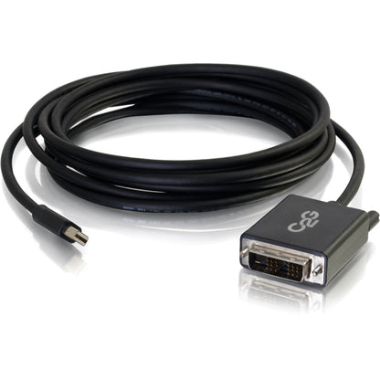 C2G 3ft Mini DisplayPort to DVI Cable - Single Link DVI-D Adapter - Black