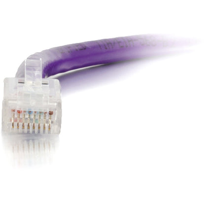 C2G-1ft Cat6 Non-Booted Unshielded (UTP) Network Patch Cable - Purple