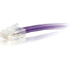 C2G-8ft Cat6 Non-Booted Unshielded (UTP) Network Patch Cable - Purple