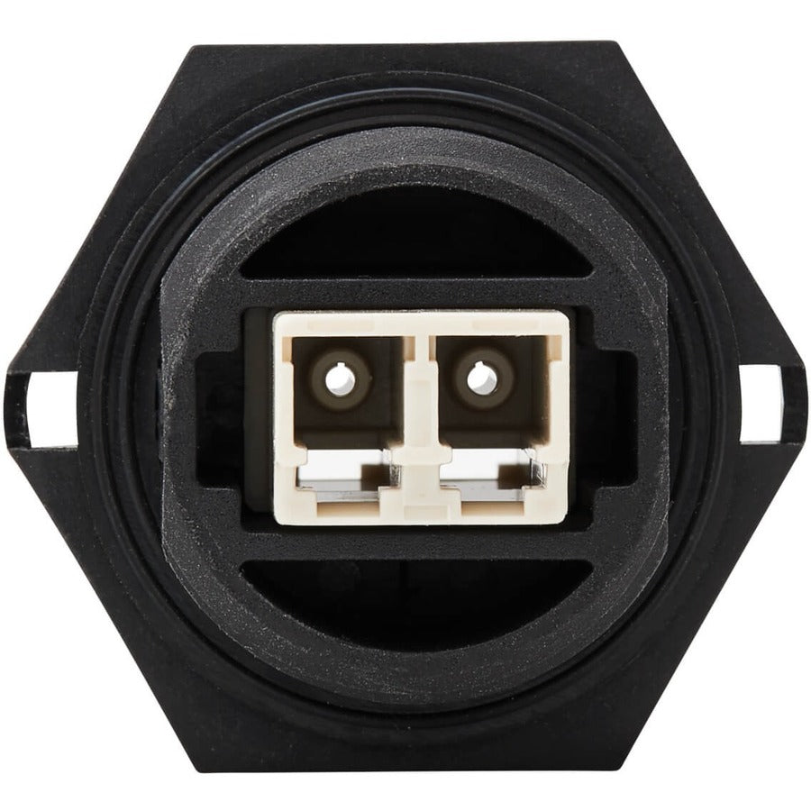 Tripp Lite Rigid Industrial IP68 Duplex Multimode Fiber Coupler LC/LC