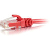 C2G-2ft Cat5e Snagless Unshielded (UTP) Network Patch Cable - Red