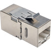 Tripp Lite Cat6a Straight Through Modular Shielded In Line Coupler RJ45 F/F